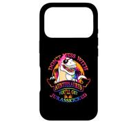 Ne plaisante Pas avec Tante Saurus, tu Vas Te Faire botter Une Tante par Jurass Coque pour iPhone 17 Pro