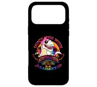 Ne plaisante Pas avec Tante Saurus, tu Vas Te Faire botter Une Tante par Jurass Coque pour iPhone 17 Pro Max