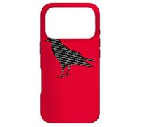 Ne Plus jamais Citer Le Corbeau d'Edgar Allan Poe Coque pour iPhone 17 Pro