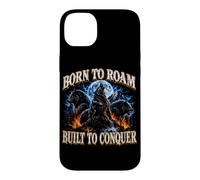 Né pour Errer, Conçu pour Conquérir - Amoureux des Loups Coque pour iPhone 14 Plus