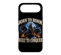 Né pour Errer, Conçu pour Conquérir - Amoureux des Loups Coque pour iPhone Air