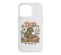 Né pour être paléontologue, passionné de Dinosaures Funny T Rex Coque pour iPhone 14 Pro Max