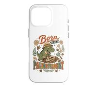 Né pour être paléontologue, passionné de Dinosaures Funny T Rex Coque pour iPhone 16 Pro