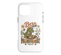 Né pour être paléontologue, passionné de Dinosaures Funny T Rex Coque pour iPhone 16 Pro Max