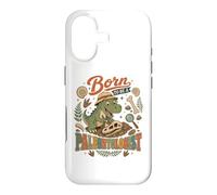 Né pour être paléontologue, passionné de Dinosaures Funny T Rex Coque pour iPhone 17