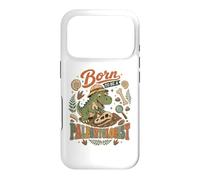 Né pour être paléontologue, passionné de Dinosaures Funny T Rex Coque pour iPhone 17 Pro