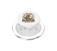Né pour être paléontologue, passionné de Dinosaures Funny T Rex PopSockets PopGrip pour MagSafe