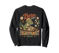 Né pour être paléontologue, passionné de Dinosaures Funny T Rex Sweatshirt