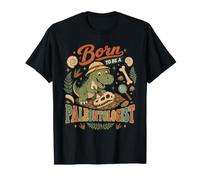 Né pour être paléontologue, passionné de Dinosaures Funny T Rex T-Shirt