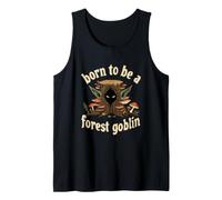 Né pour être Un Gobelin des forêts Fantasy Goblincore Halloween Débardeur