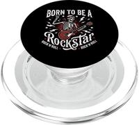 Né pour être Une Rockstar, Un Groupe de Rock n'roll, Un Guitariste, Un Punk PopSockets PopGrip pour MagSafe