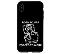 Né pour faire la sieste, un employé mignon de bureau est forcé de travailler Coque pour iPhone XS Max