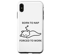 Né pour faire la sieste, un employé mignon de bureau est forcé de travailler Coque pour iPhone XS Max