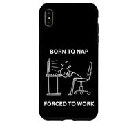 Né pour faire la sieste, un employé mignon de bureau est forcé de travailler Coque pour iPhone XS Max