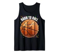 Né pour Le Basket-Ball, 11e Anniversaire, Onze Filles, garçons et Enfants Débardeur