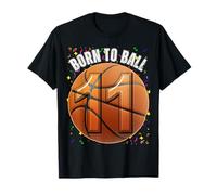 Né pour Le Basket-Ball, 11e Anniversaire, Onze Filles, garçons et Enfants T-Shirt