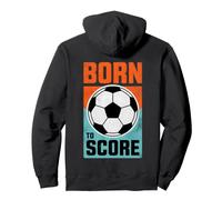 Né pour marquer Un Joueur de Football Motif de buteur de But Sweat à Capuche