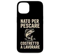 Né pour Pescare Costretto a Lavorare Divertente Design Coque pour iPhone 13