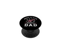 Né pour Plonger, élevé pour être Papa PopSockets PopGrip Adhésif