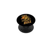 Né pour régner sur Lion PopSockets PopGrip Adhésif