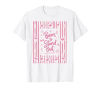 Né pour se démarquer Flamingo Big Ideas Bright Future T-Shirt Graphique avec Valeur