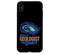 Ne Prenez jamais Un géologue pour Le Design de Jeu de Mots en Granit Coque pour iPhone XS Max