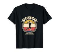 Ne quittez jamais la Course d'ultra-Marathon de 100 Miles T-Shirt