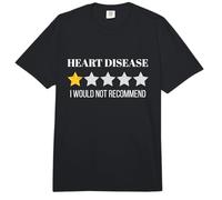 Ne recommanderait Pas Un survivant de Sensibilisation à la santé des Maladies cardiaques Comfort Colors Adult Heavyweight T-Shirt