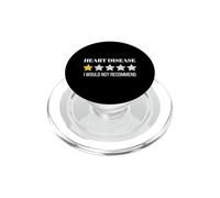 Ne recommanderait Pas Un survivant de Sensibilisation à la santé des Maladies cardiaques PopSockets PopGrip pour MagSafe