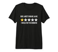 Ne recommanderait Pas Un survivant de Sensibilisation à la santé des Maladies cardiaques T-Shirt Haut de Gamme