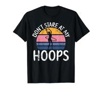 Ne Regardez Pas Mes cerceaux Hula Hooper Hooper Hooping Hula Hoop Dancer T-Shirt Graphique avec Valeur