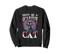 Ne sois Pas Un Chat effrayé, Chat d'halloween Sweatshirt