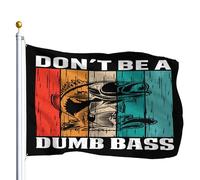 Ne Sois Pas Un Imbécile De Basse Bannière 90X150Cm Avec Œillets Décoratif Décoration Bannière Drapeau De Festival Pour Extérieure Plage Fêtes