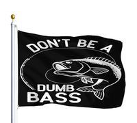 Ne Sois Pas Un Imbécile De Basse Décoration Bannière 90X150Cm Éclatantes Avec Œillets Bannière Cour Drapeau De Festival Pour Fêtes Ferme Événement