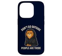 Ne sortez Pas, Les Gens sont-Ils introvertis, sarcastiques et Grincheux ? Coque pour iPhone 14 Pro