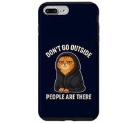 Ne sortez Pas, Les Gens sont-Ils introvertis, sarcastiques et Grincheux ? Coque pour iPhone 7 Plus/8 Plus
