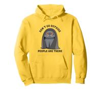 Ne sortez Pas, Les Gens sont là, Les Chats sont là, la Sublimation Sweat à Capuche