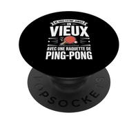 Ne sous-Estime Jamais Un Vieux Ping-Pong PopSockets PopGrip Adhésif