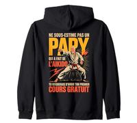Ne sous Estime Pas Un Papy Aikido Cours Gratuit Sweat à Capuche