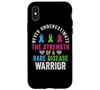 Ne sous-Estimez jamais la Force d'une journée des Maladies rares 2026 Coque pour iPhone X/XS