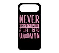 Ne sous-Estimez jamais l'alphabétisation féministe d'une Femme Bien LUE Coque pour iPhone Air