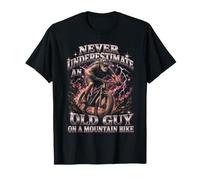 Ne sous-Estimez jamais Le vélo de Montagne Old Guy T-Shirt
