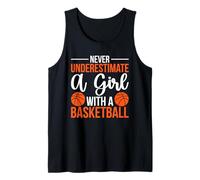 Ne sous-Estimez jamais Les Femmes joueuses de Basket-Ball Débardeur