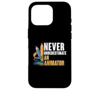 Ne sous-estimez jamais un animateur Animation Draw Animate Coque pour iPhone 16 Pro
