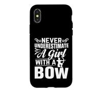 Ne sous-Estimez jamais Un Archer avec Un Arc Coque pour iPhone X/XS
