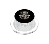 Ne sous-Estimez jamais Un Homme avec Son Cane Corso - Dog Dad PopSockets PopGrip pour MagSafe
