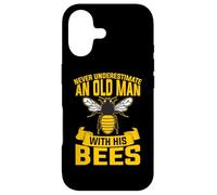 Ne sous-Estimez jamais Un Vieil Homme avec Ces Abeilles Coque pour iPhone 17