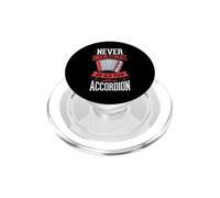 Ne sous-Estimez jamais Un Vieil Homme avec Un accordéon PopSockets PopGrip pour MagSafe