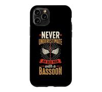 Ne sous-Estimez jamais Un Vieil Homme avec Un basson Coque pour iPhone 11 Pro