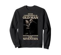 Ne sous-Estimez jamais Un Vieil Homme Qui Joue Encore de la Guitare Sweatshirt